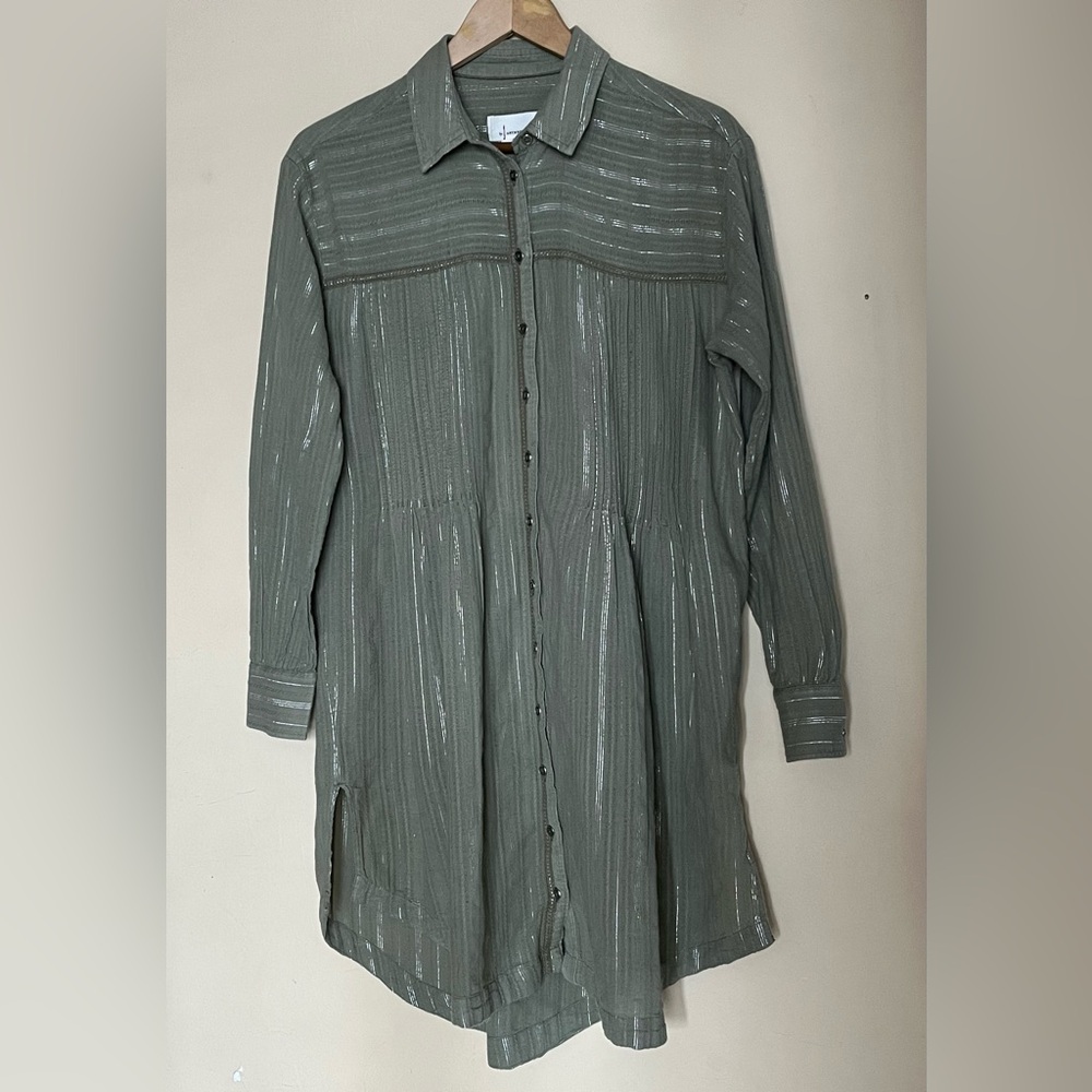 ANTHROPOLOGIE Weekender Shirtdress - Picture 5 of 12